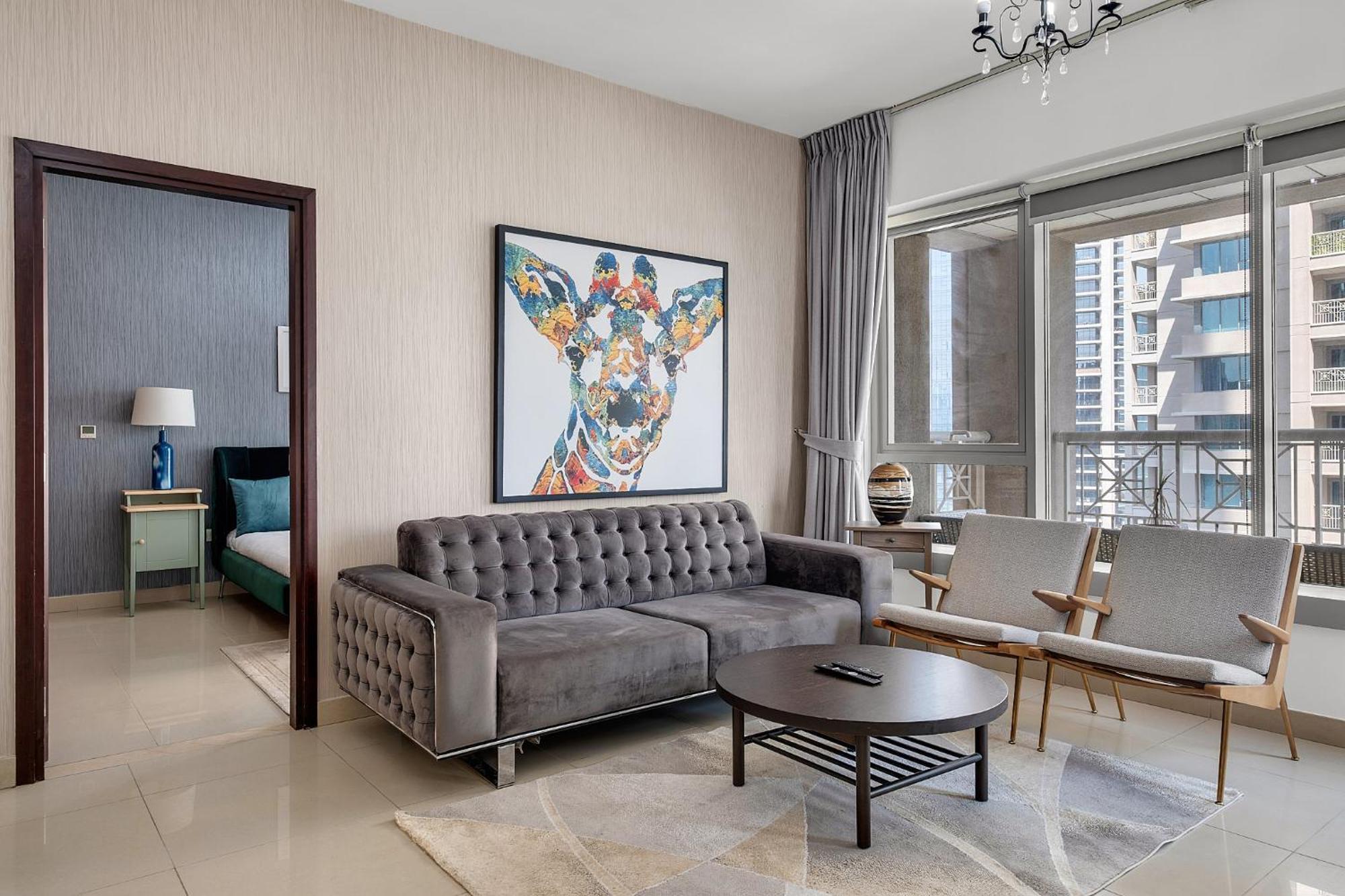 Apartment Bellavista 1 Bedroom Full Burj Khalifa View 29 Boulevard Downtown *